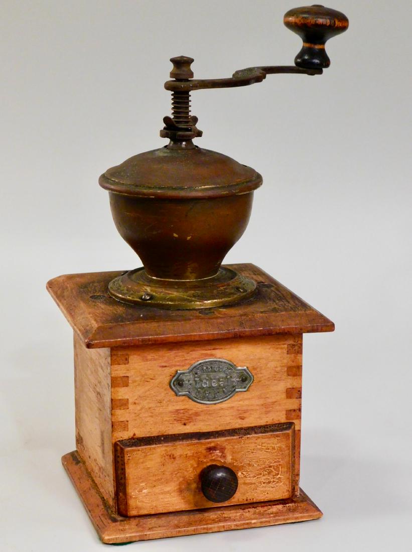 Antique Ideal Coffee Grinder Leinbrock Mill DRGN (1 of 5)
