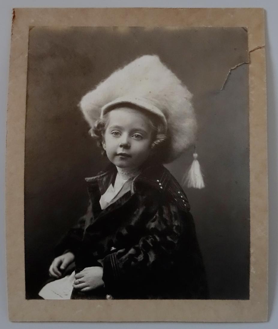 Young Russian Empress Olga Large Original Antique Photo (1 of 6)