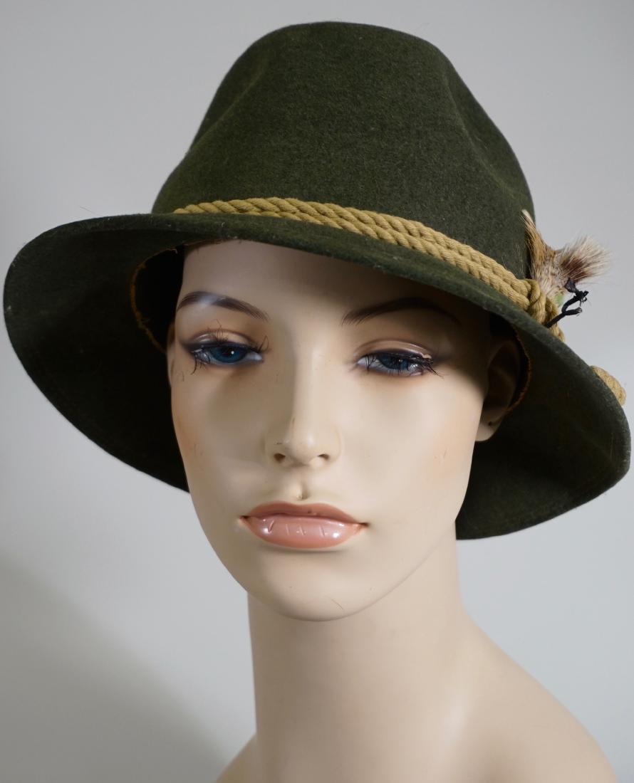 Vintage German Bavarian Oktoberfest Hat Cekan Tyrolean (1 of 6)