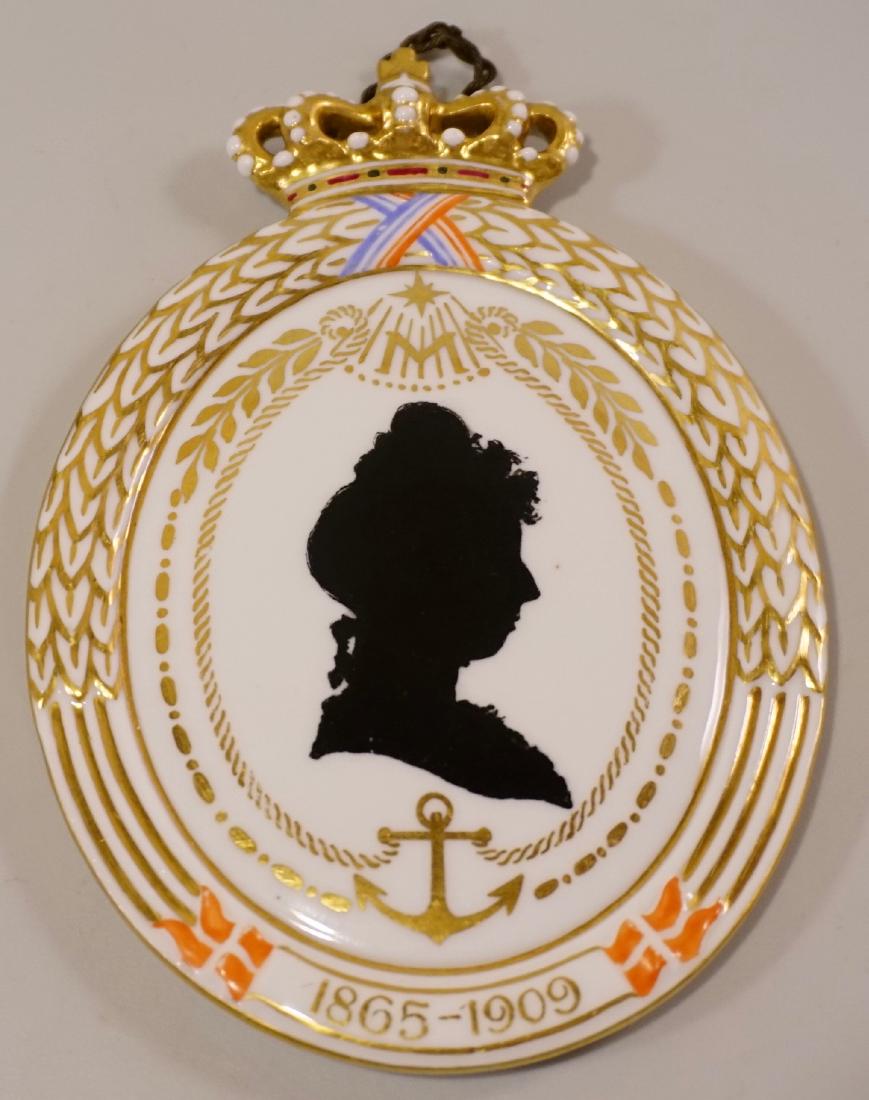 Royal Copenhagen Silhouette Plaque Princess Marie of (1 of 6)