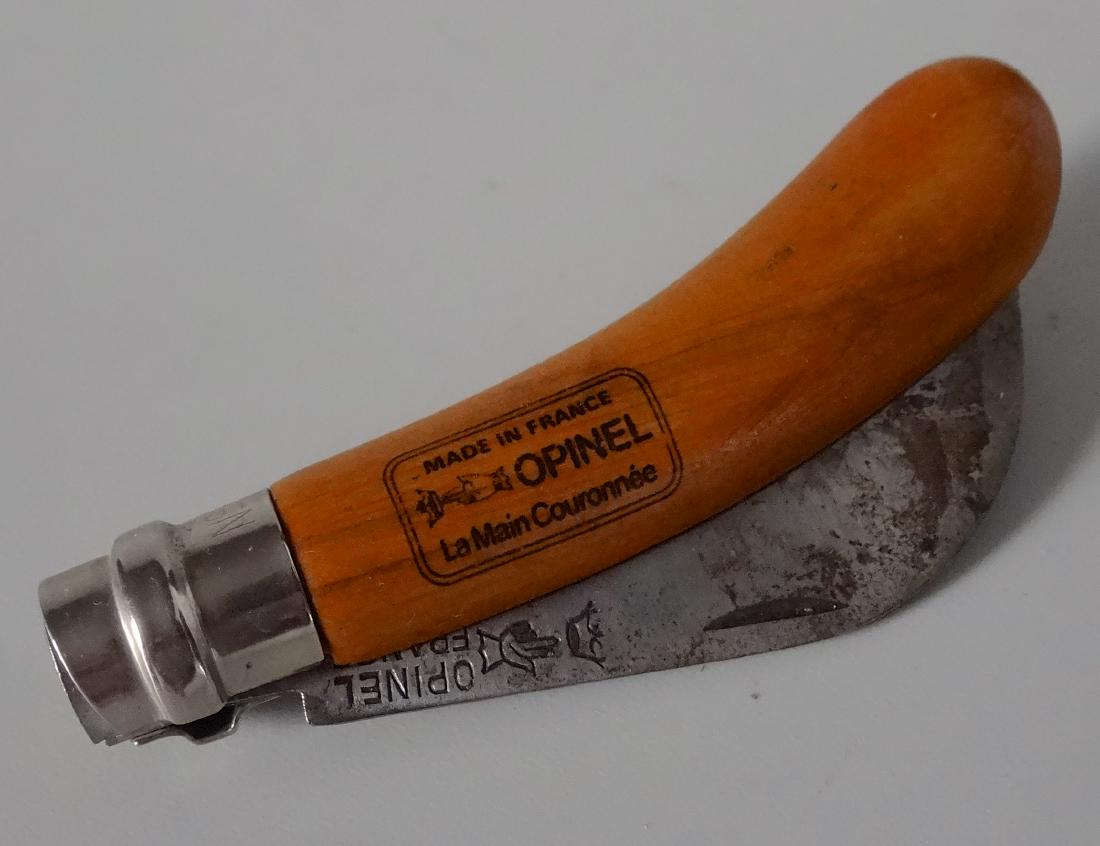 Opinel France Folding Pruning Pocket Knife Wooden (1 of 7)