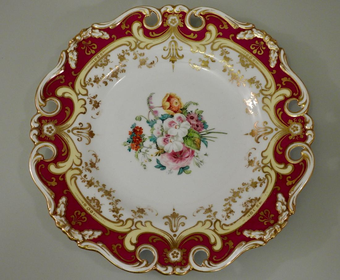 Antique Old Paris Hand Painted Porcelain Plate (1 of 5)