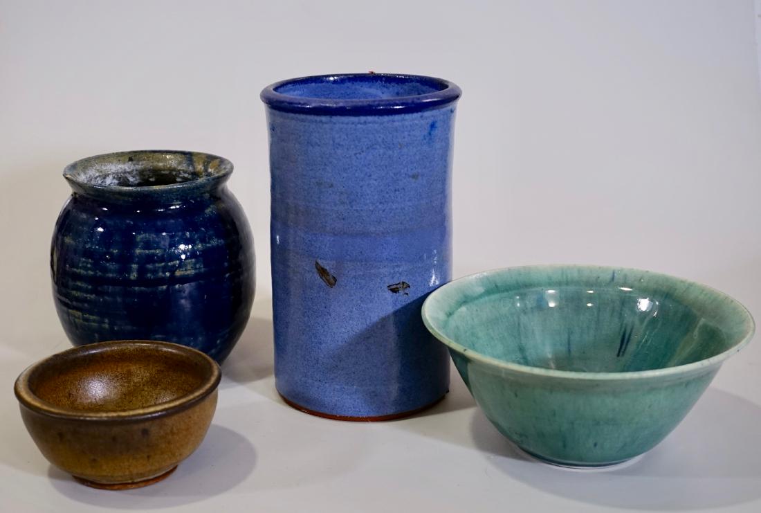 Mid Century Modern Studio Ceramic Lot of 4 Items (1 of 9)