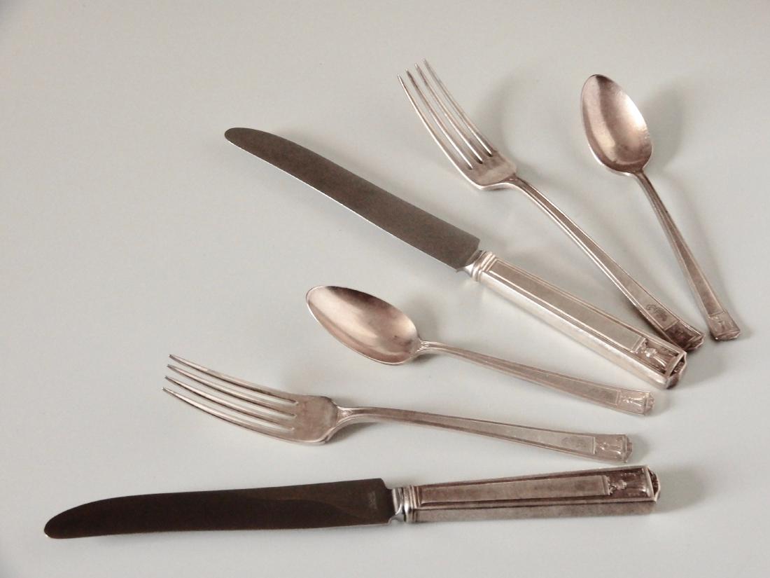 Homes and Edwards Silver Plated Flatware 6 pc (1 of 4)