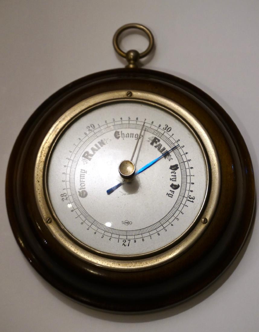 Vintage German Barometer Otto Kroner Photo Optic Munich