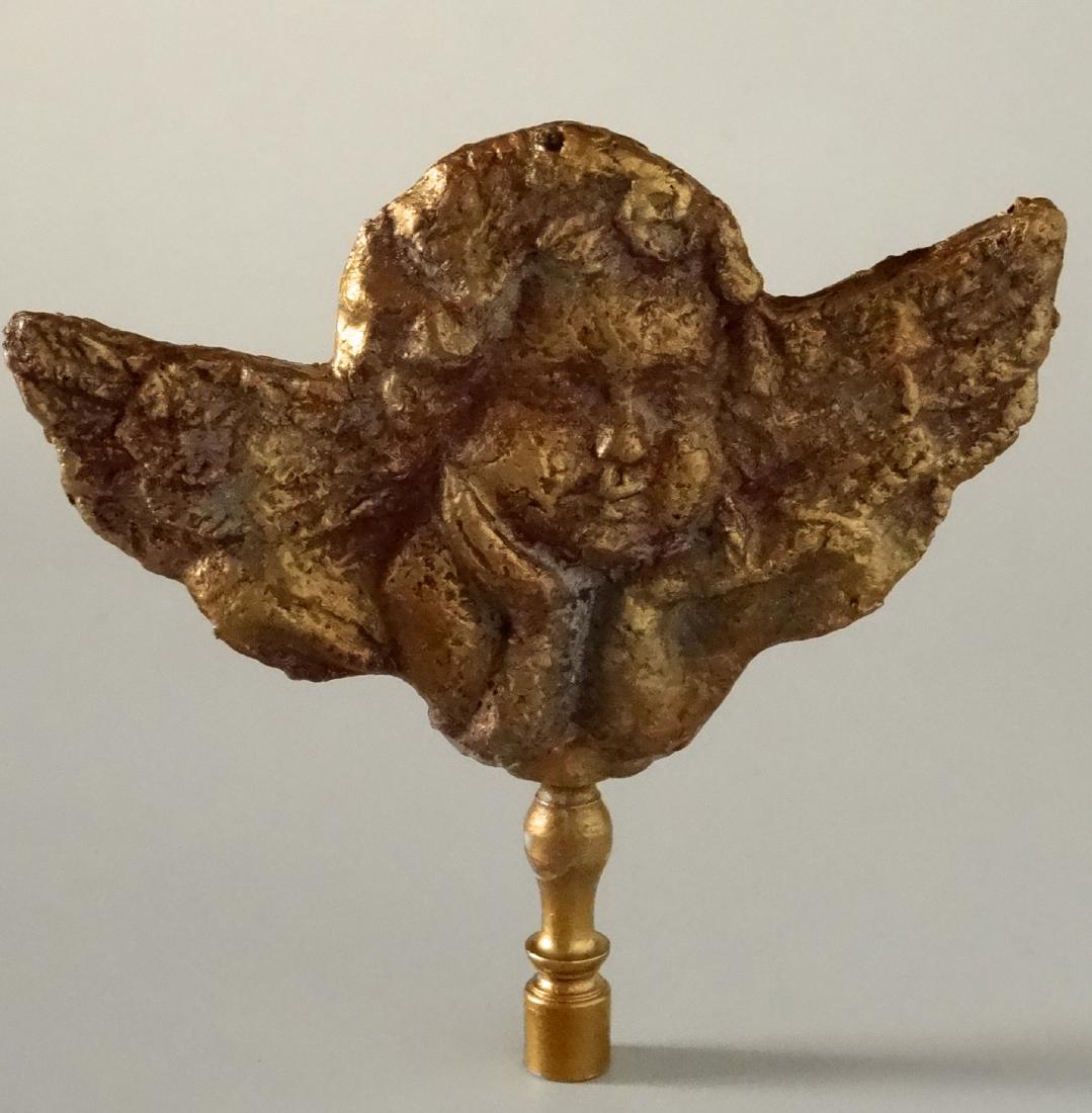 Cherubim Angel Lamp Shade Finial Christmas Seasonal (1 of 4)