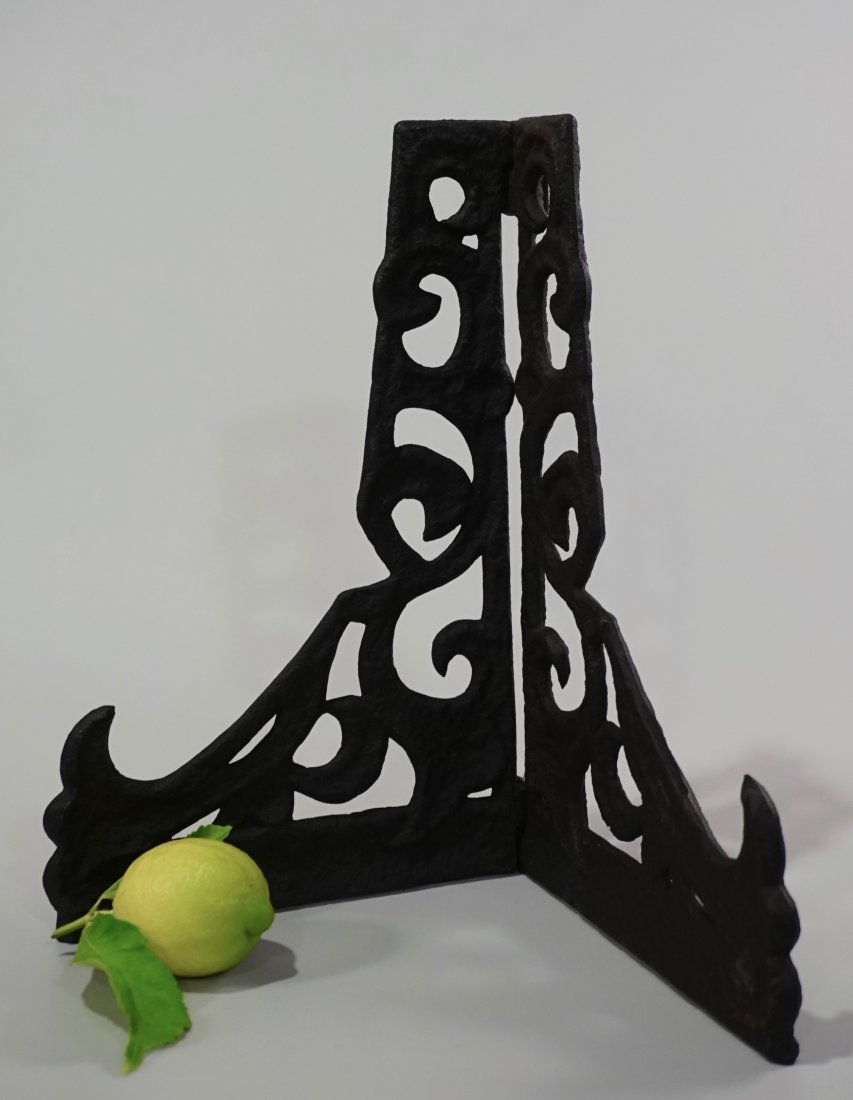 Cast Iron Easel Large Foldable Display Book Stand Plate (1 of 6)