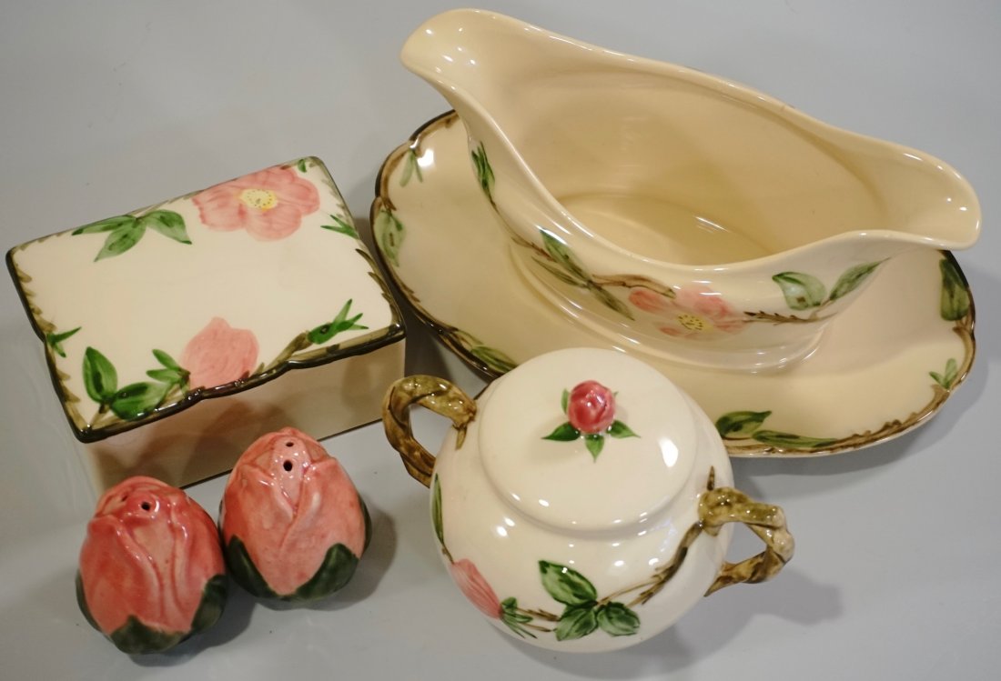 Franciscan Ware Desert Rose Assembled Group Sugar Bowl (1 of 5)