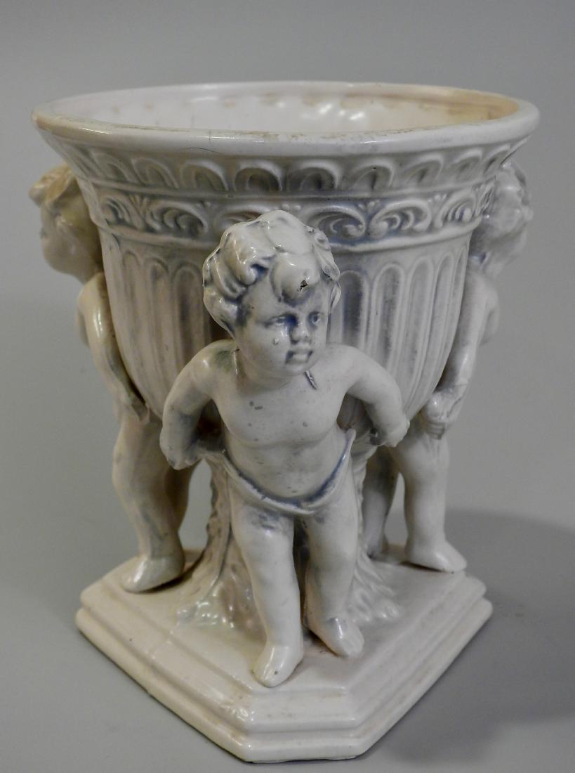 Vintage Mid Century Ceramic Putto Figural Cherub (1 of 6)