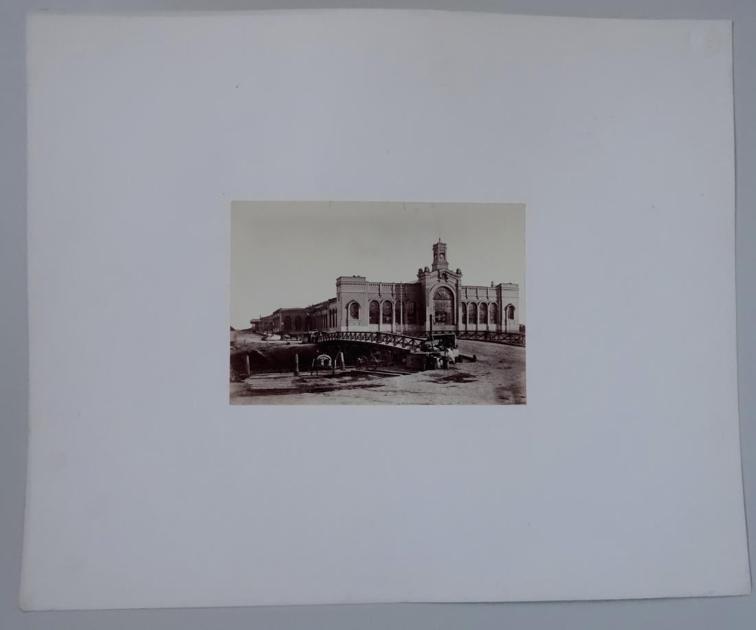Rare Russian Antique Architectural View St. Petersburg: Rare Russian Antique Architectural View of St.Petersburg Original Signed PhotoPart of the original architectural views of Russia portfolio c 1880. Listed separately. Approximately 6 1/4 x 4 3/8 inches