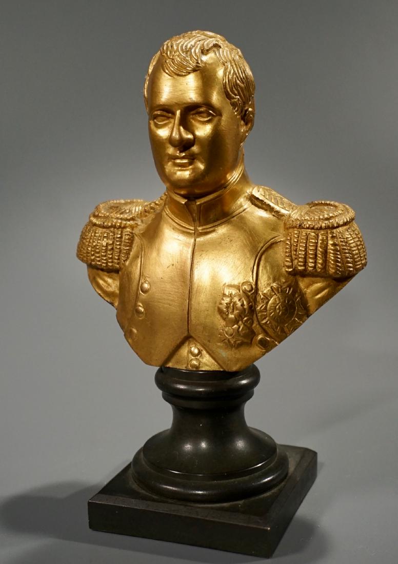 Ormolu Bronze Bust of Napoleon on Patinated Base (1 of 5)
