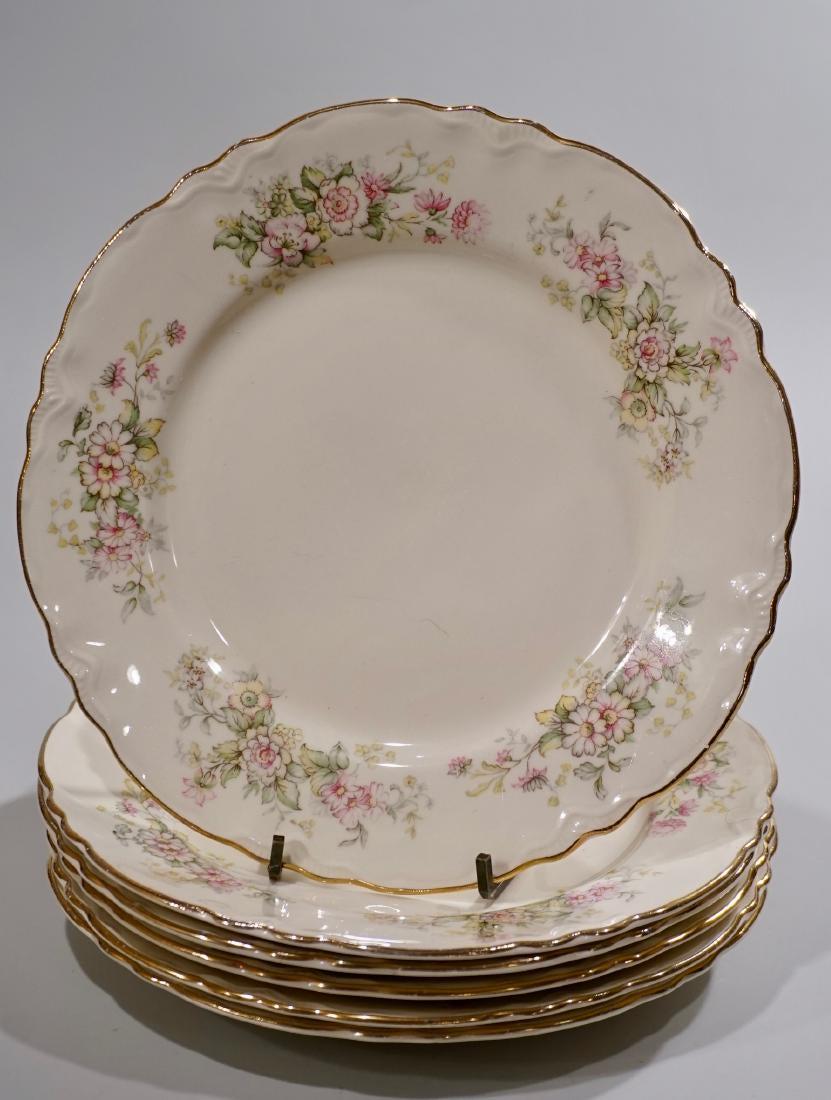 Homer Laughlin China Luncheon Plate Lot of 6 Vintage (1 of 6)