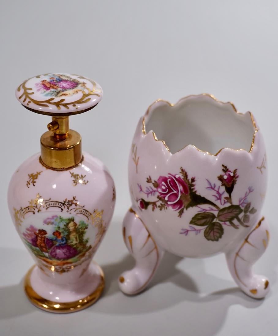 Porcelain Perfume Bottle Pump Atomizer Cracked Egg Vase (1 of 5)