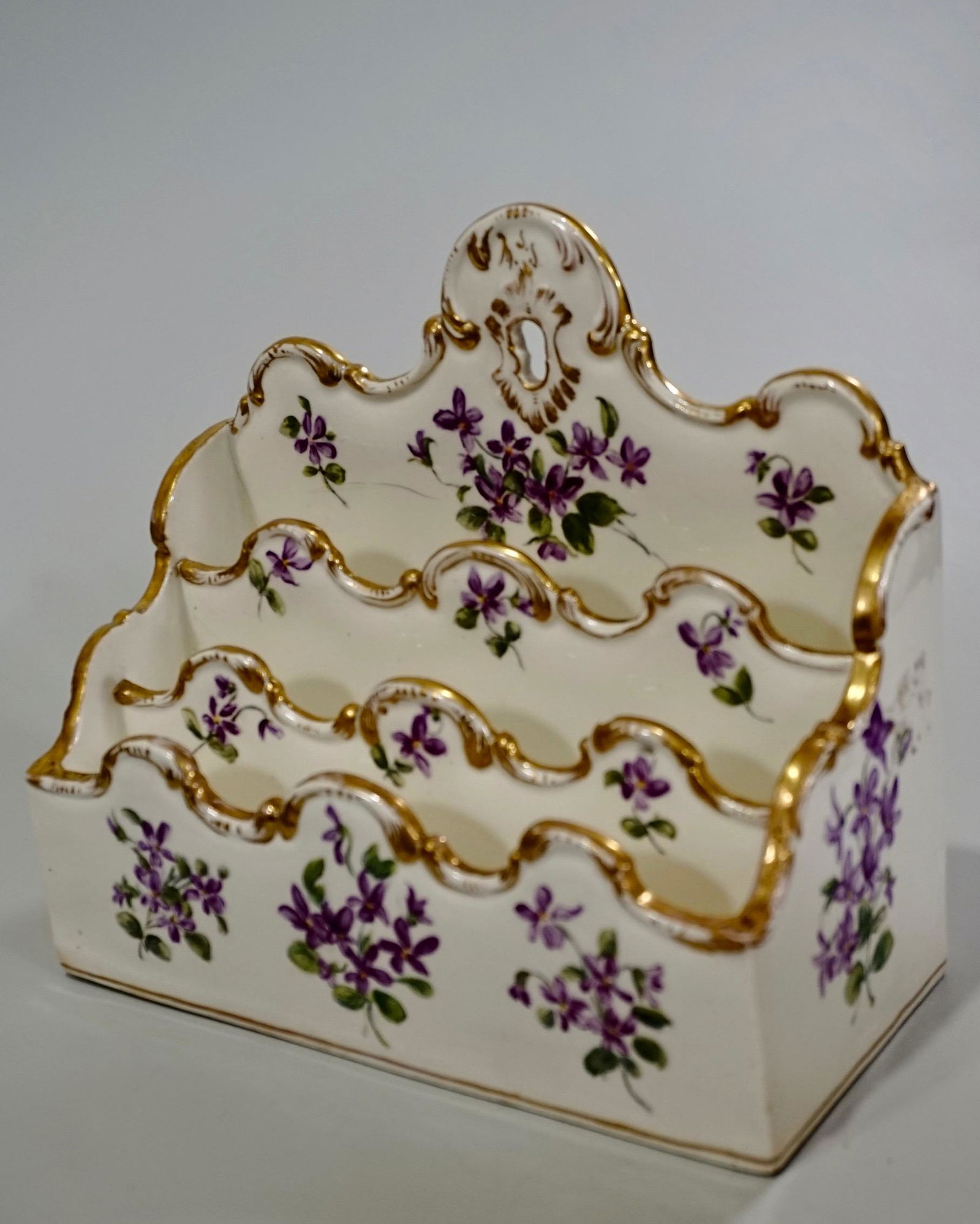 Victorian Letter Rack Antique Stationary Paper Stand (1 of 8)