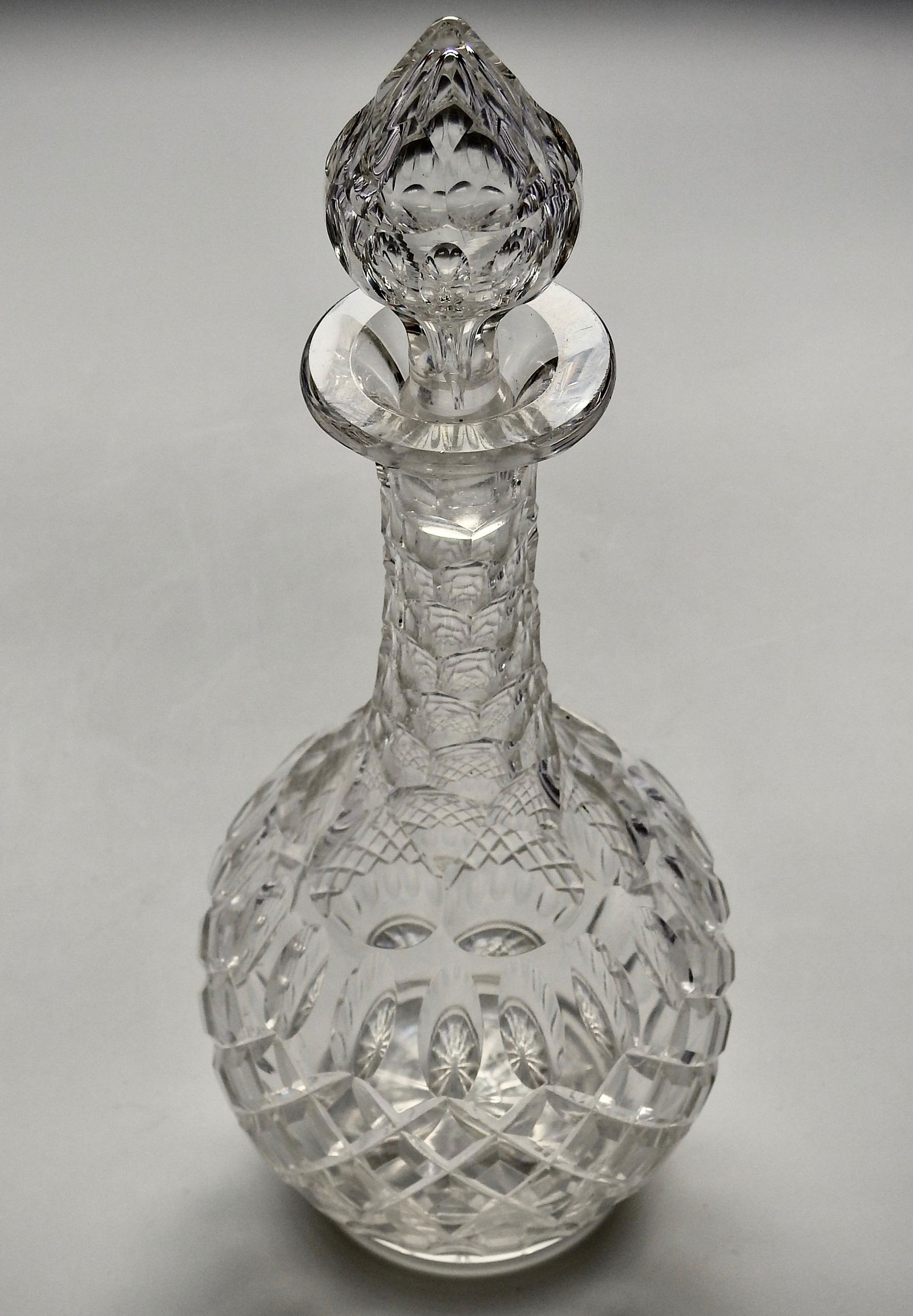 Vintage Cut Glass Crystal Spirit Decanter (1 of 6)