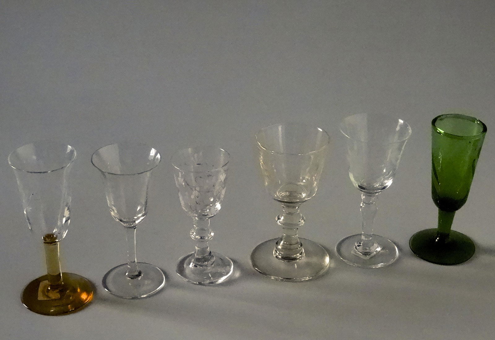 Assorted Collection of Vintage Cut Enameled and Colored (1 of 7)