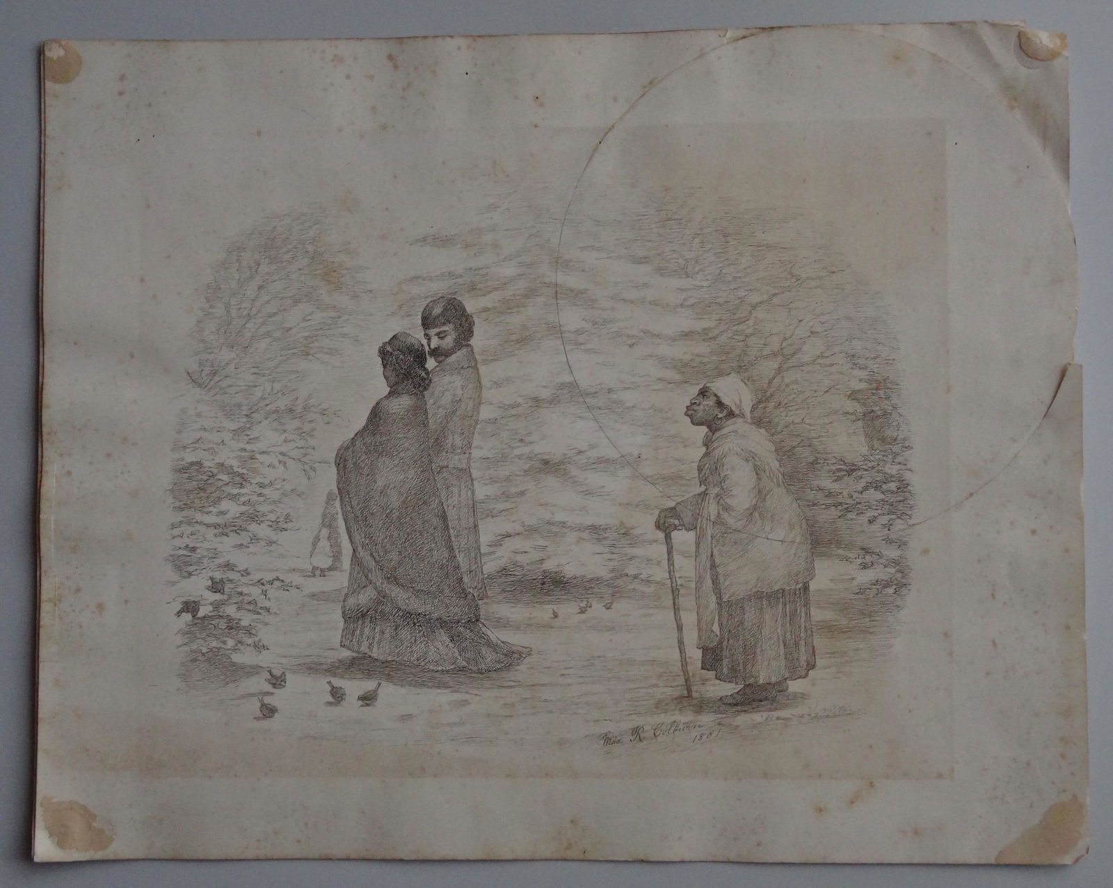 Antique Americana The Old and The New Mrs. Rollinson (1 of 5)