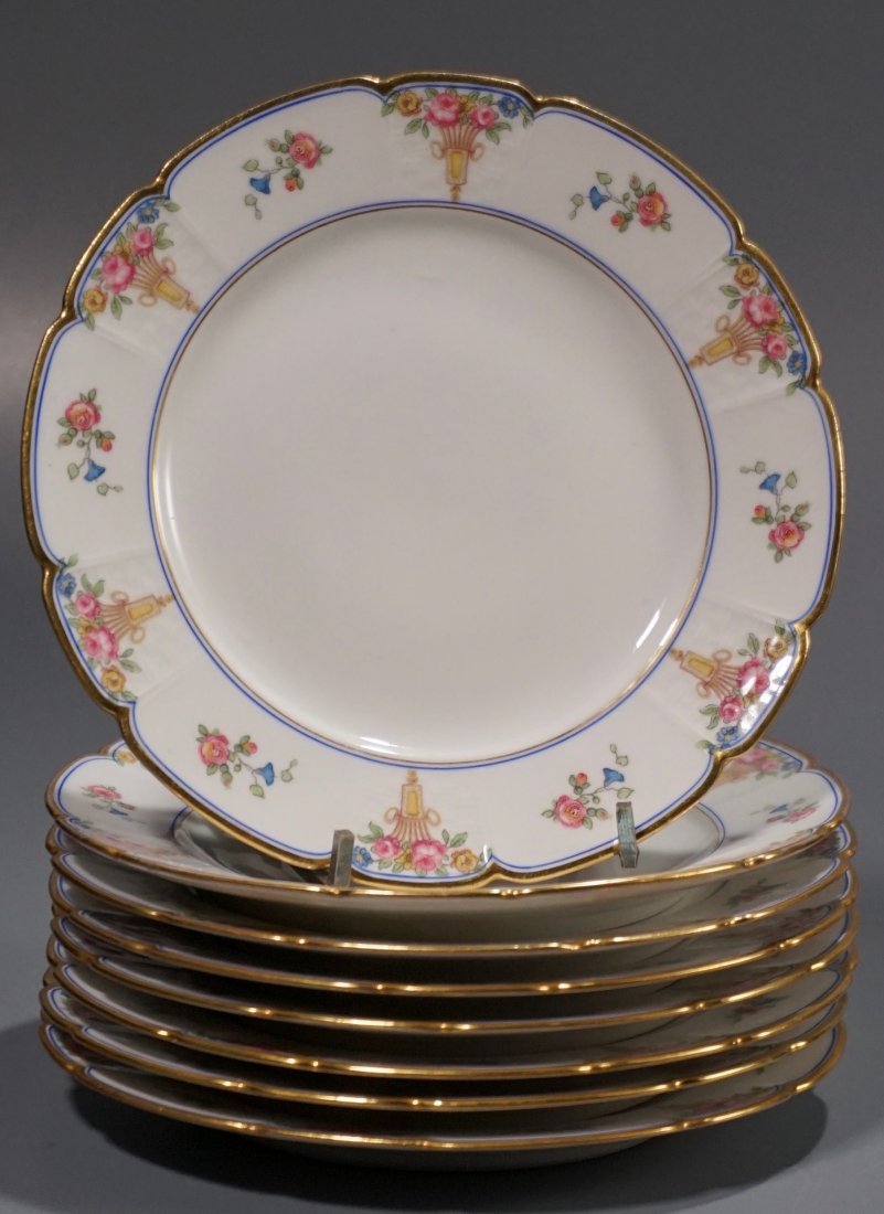 GDA Limoges Dessert Plates Vintage French Porcelain Lot (1 of 5)