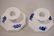 Denmark Porcelain Candle Holder Royal Copenhagen Blue - 3