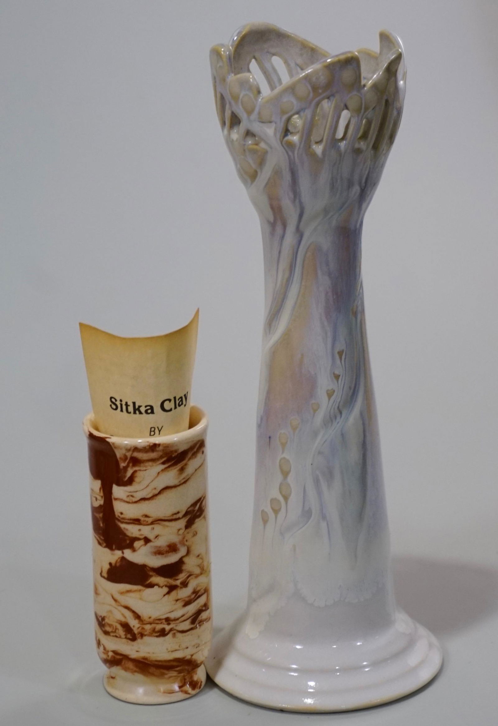 Sitca Clay Alaska Vintage Vase Mid Century Studio (1 of 7)