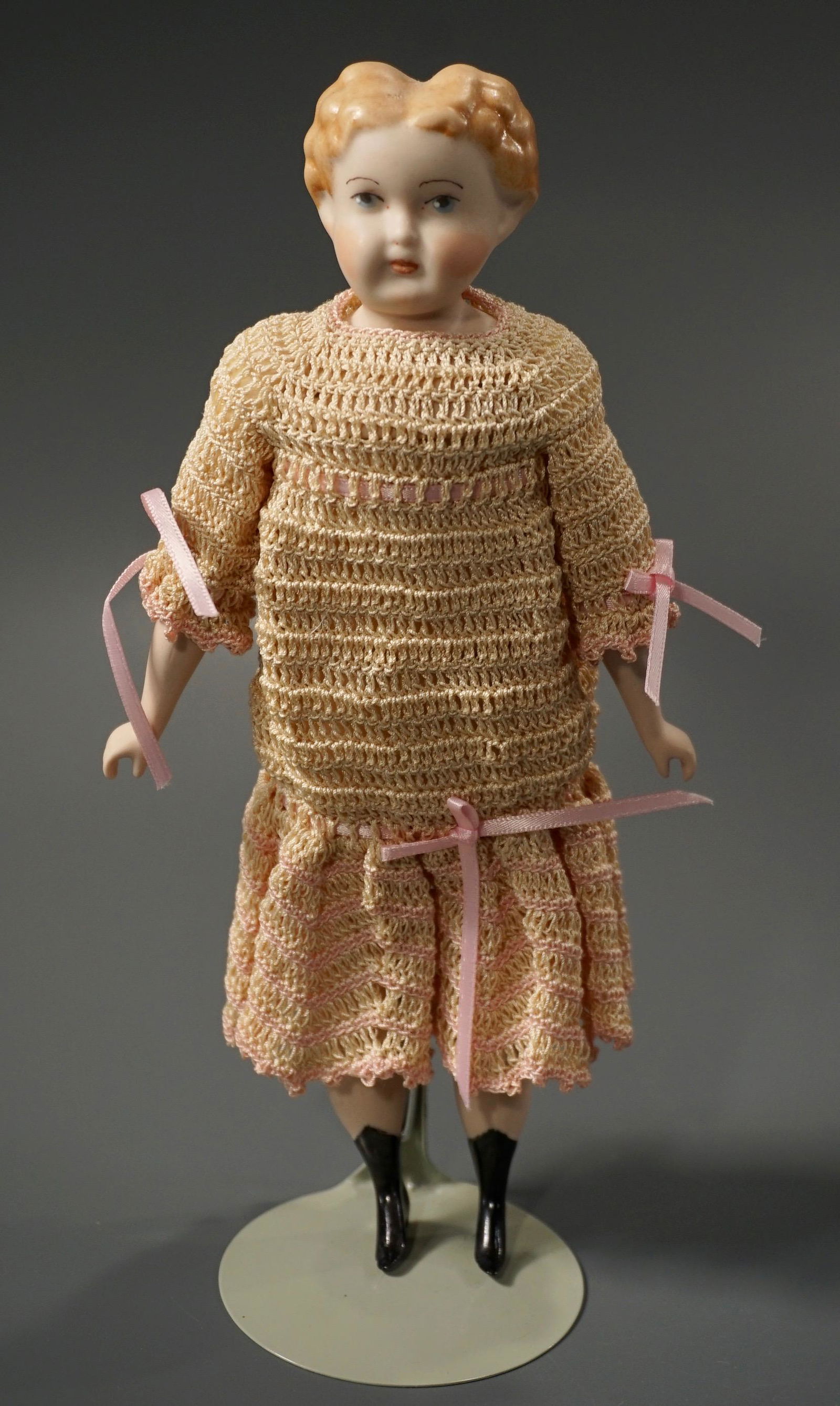 Crochet Dress Vintage Doll China Head (1 of 4)