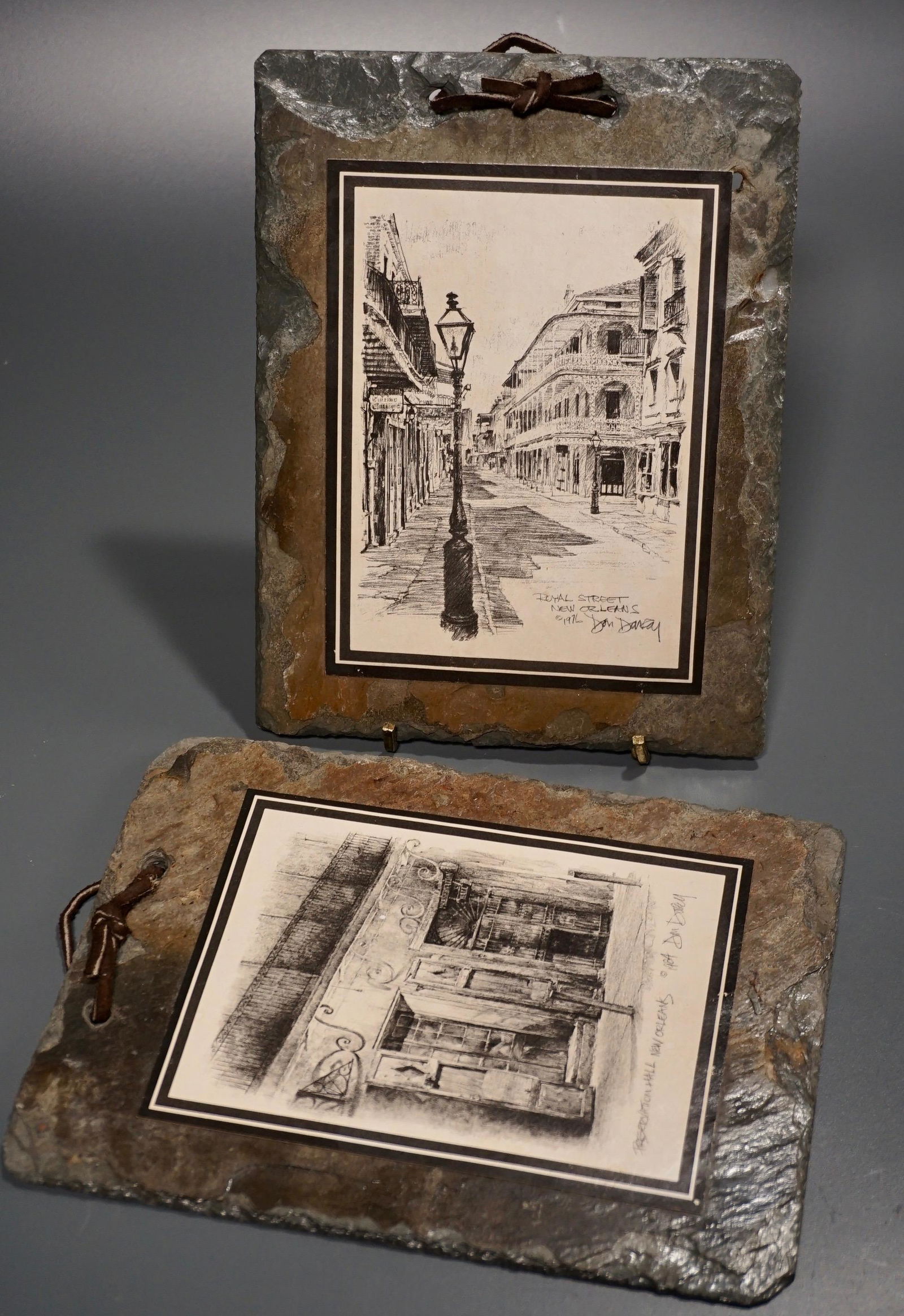 New Orleans French Quarters Historical Slate Tile (1 of 6)