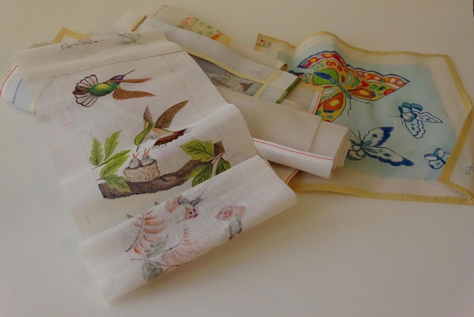 Lot of Vintage Craft Needle Point Canvas Never Used 10 (1 of 5)