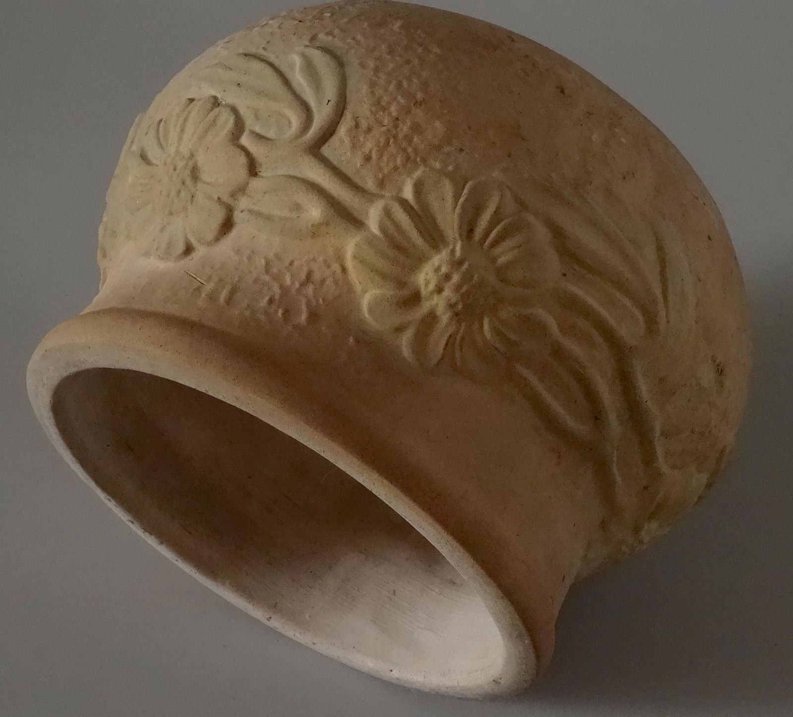 Unglazed Pottery Vintage Californian Planter Cachepot (1 of 6)