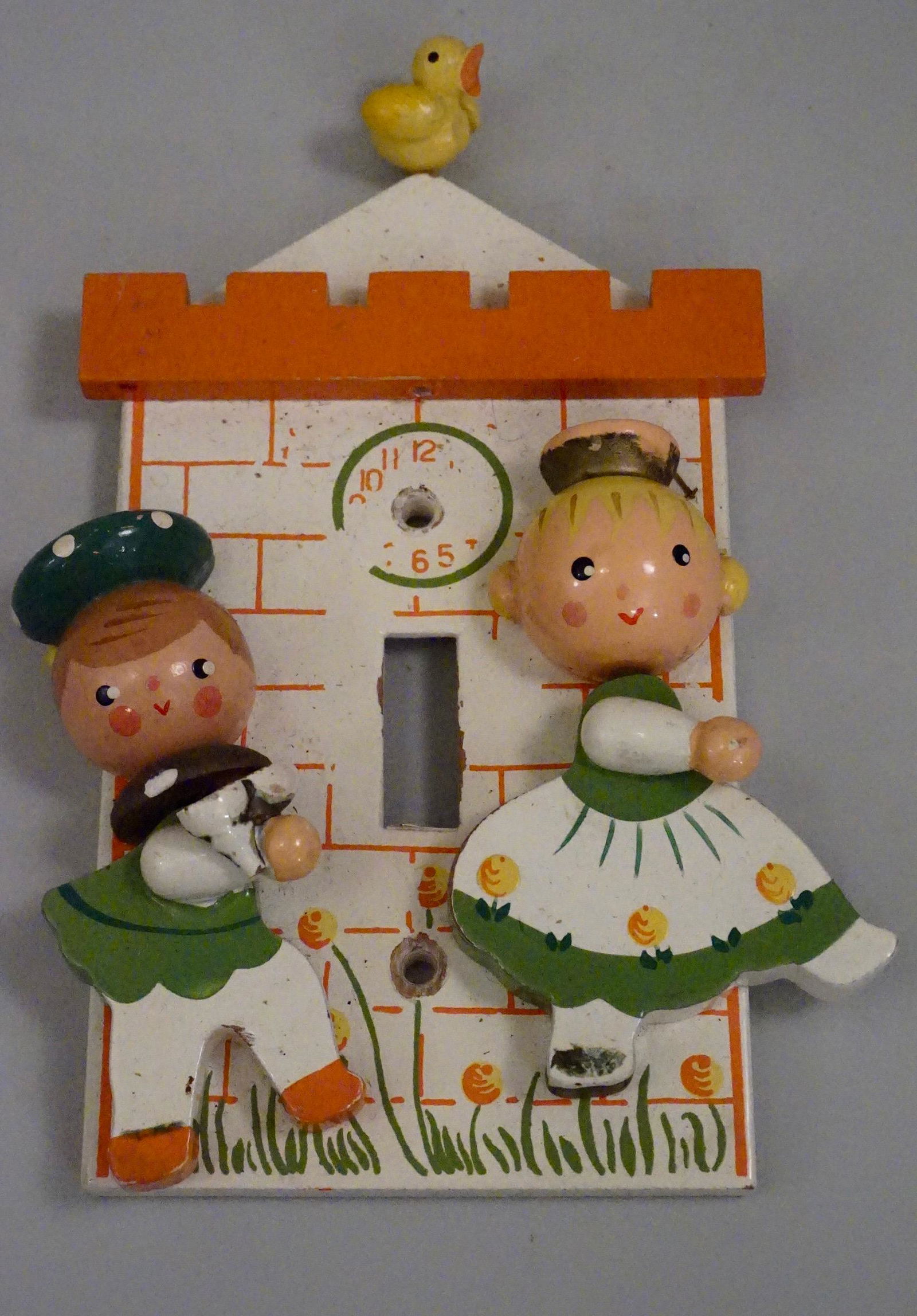 Cinderella Light Switch Wall Plate Cover Irmi Nursery (1 of 5)
