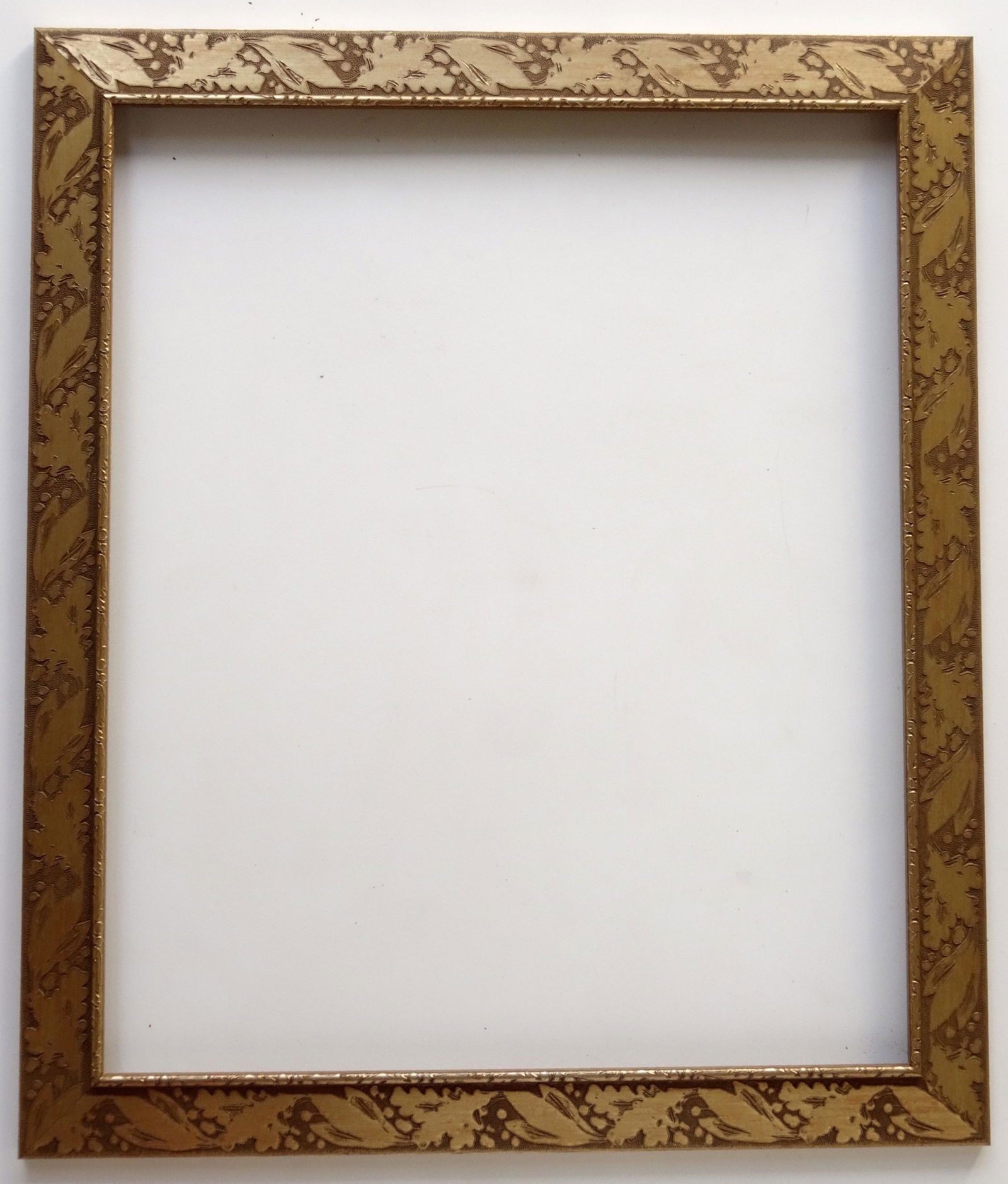 Art Nouveau Style Pressed Gold Picture Frame 20x24 (1 of 4)