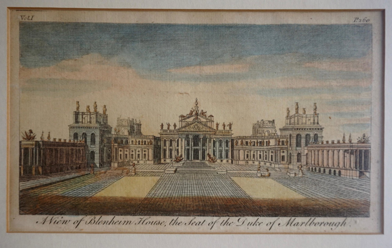 Duke Of Marlborough Blenheim House Palace Hotel Antique (1 of 3)