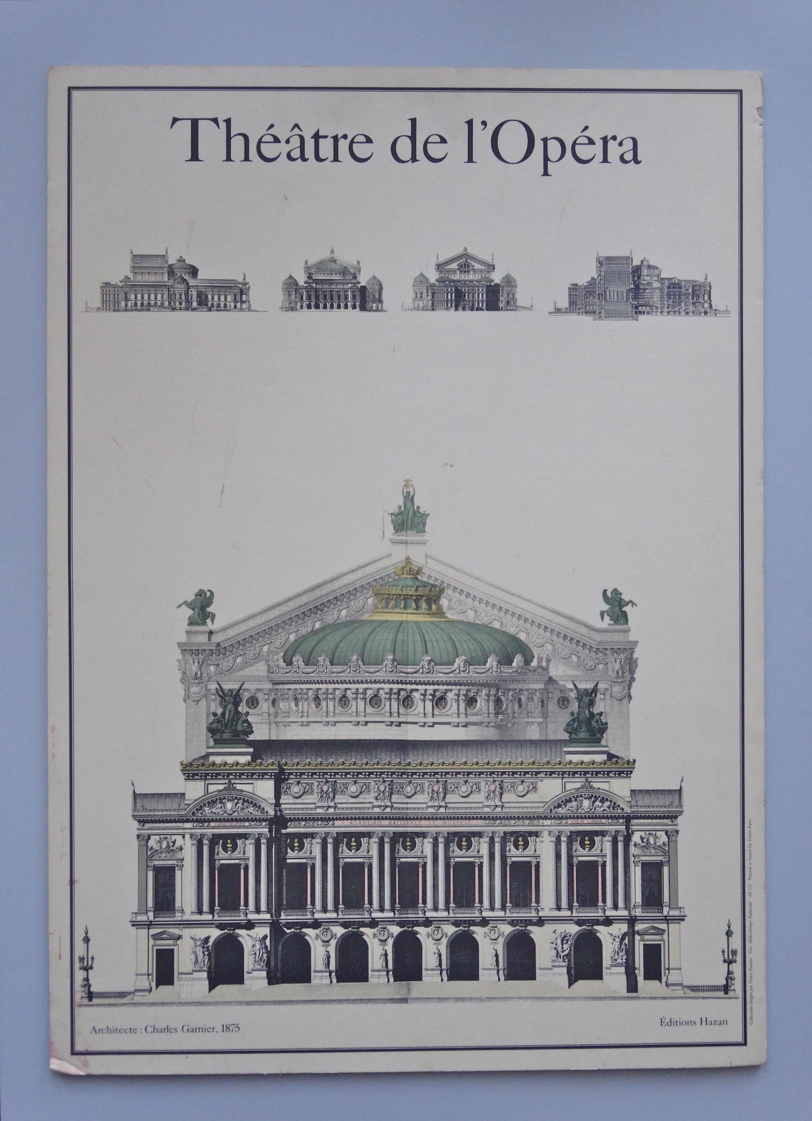 Architectural Print Charles Garnier Paris Opera House (1 of 4)