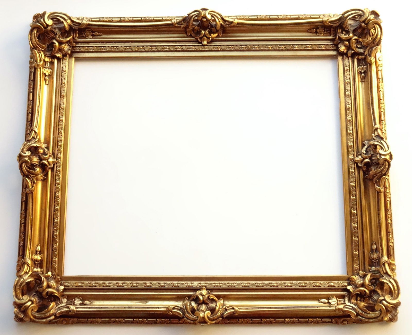 Very Fine Louis XV Antique Museum Quality Picture Frame: Very Fine Louis XV Antique Museum Quality Picture Frame Approximately 35 5/8" x 30 5/8". Fits image approximately 27 1/16" x 22 3/16".