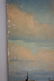 Steam Tugboat Seascape Oil On Canvas Vintage c 1920 - 7