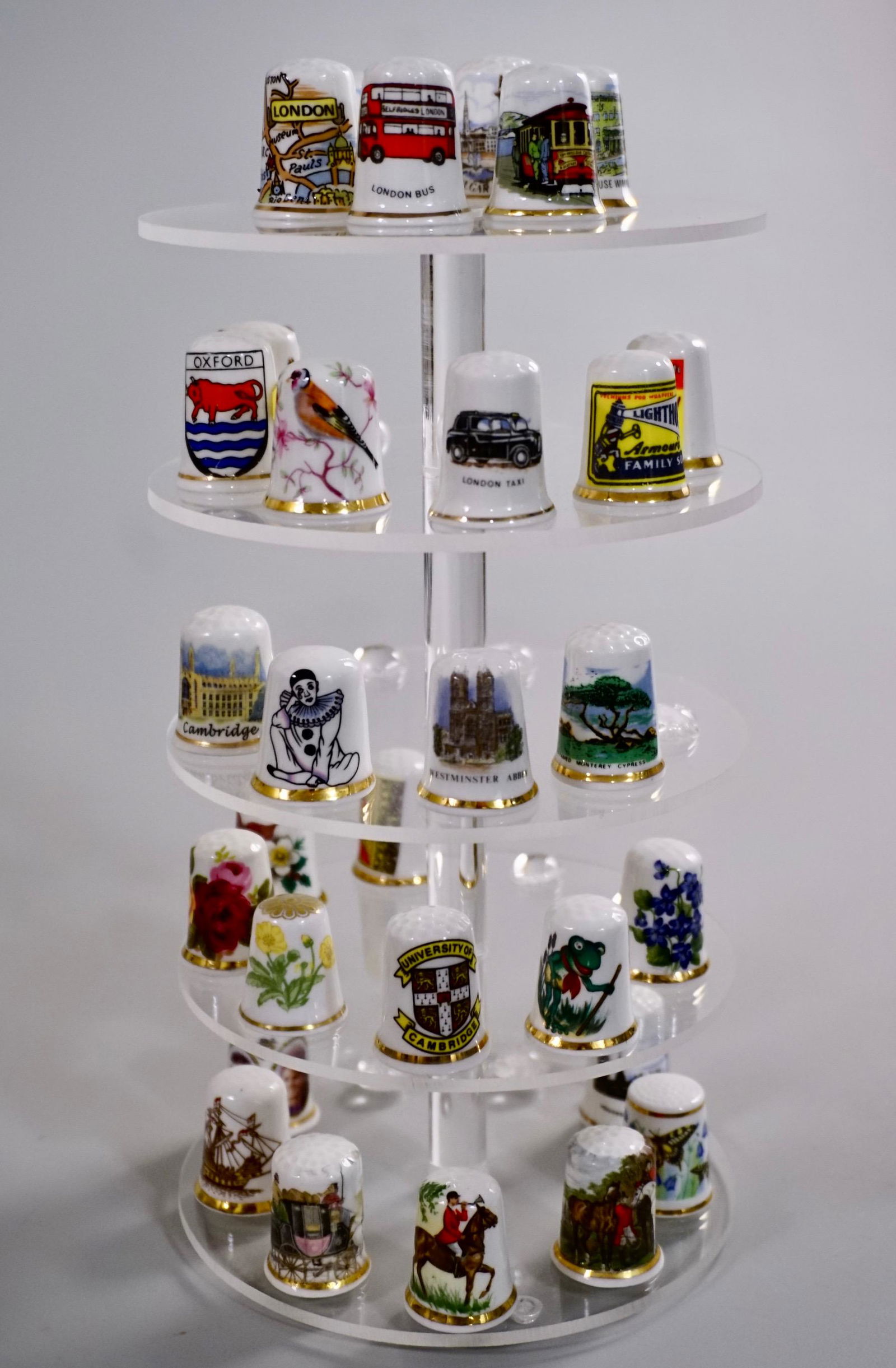 British Sewing Thimble Collection Made in England (1 of 5)