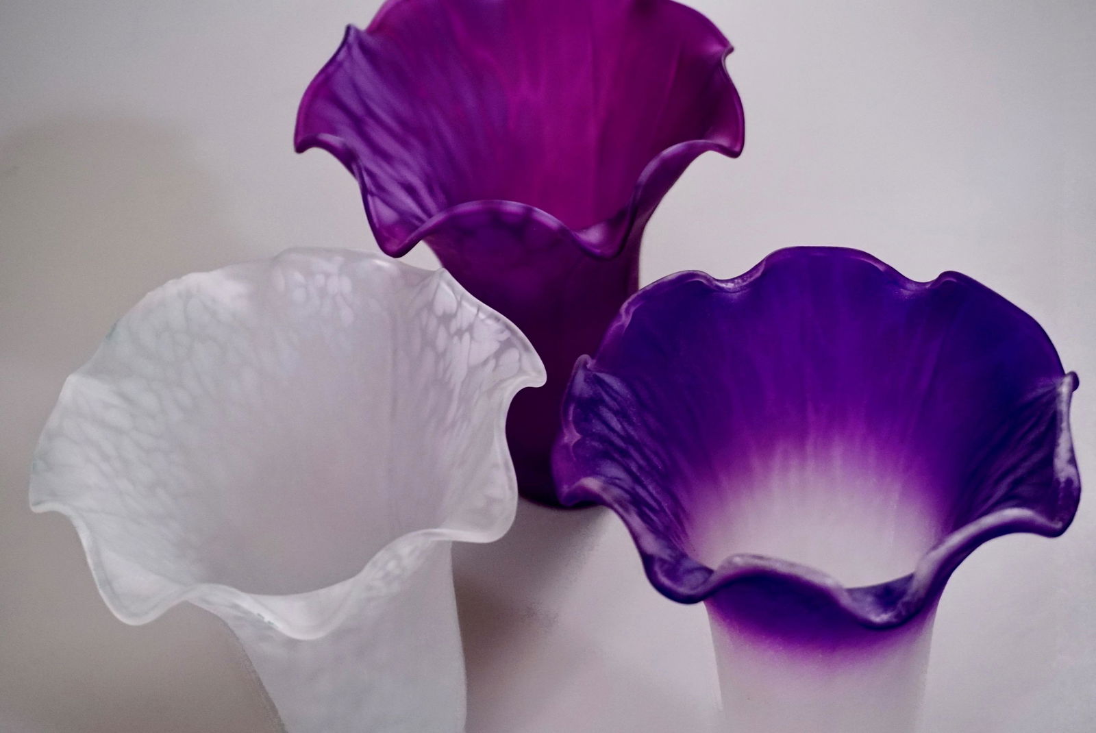 Tulip Lampshade Lot of 3 Morning Glory Replacement Lamp (1 of 6)