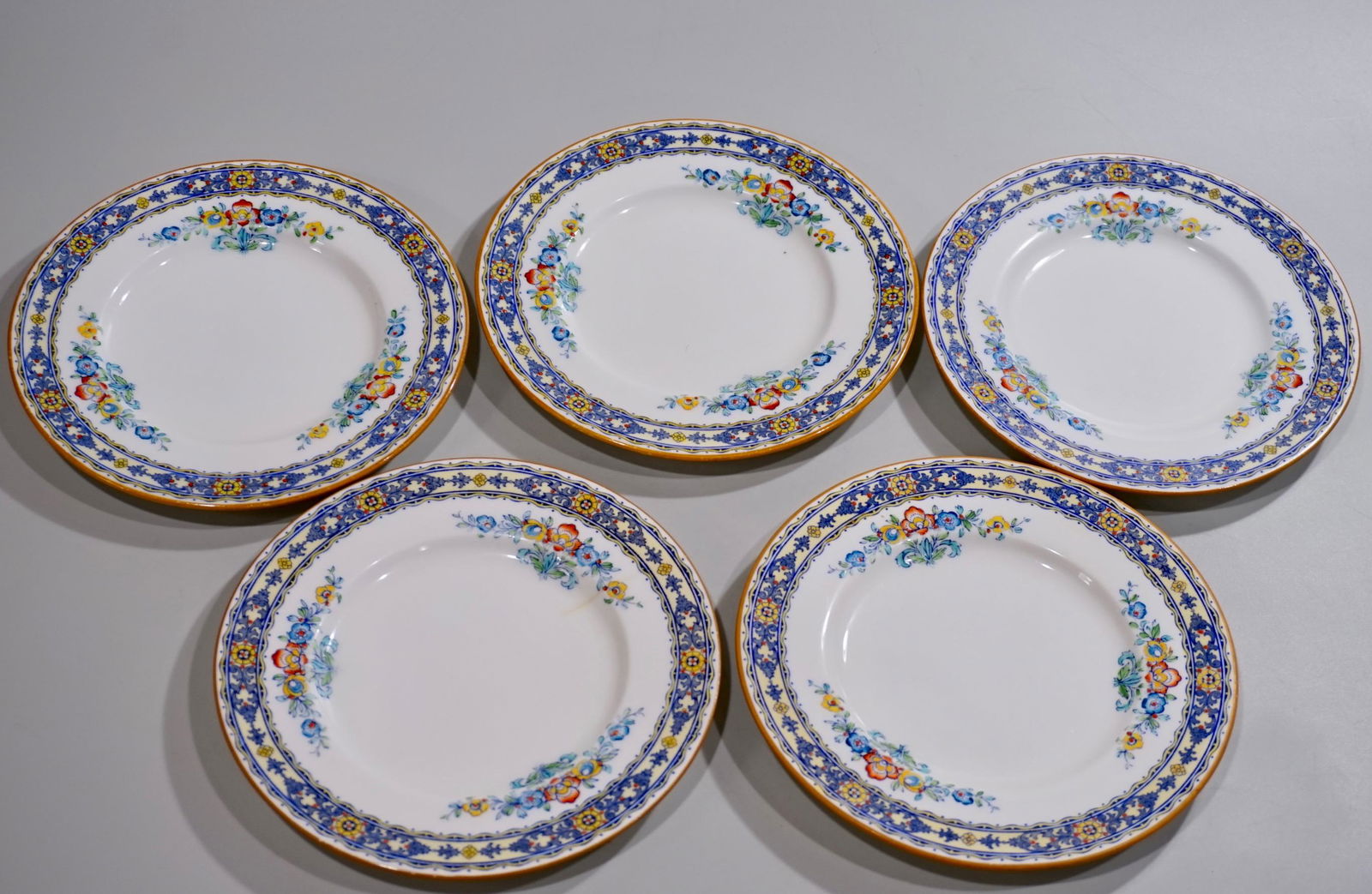 Mintons Luxor English China Plate Lot of 5 Small Plates (1 of 5)