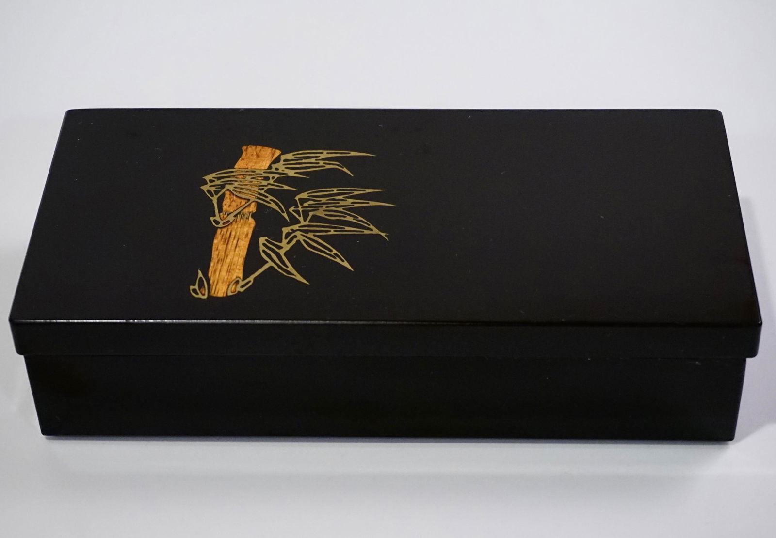 Mid Century Couroc Lacquer Jewelry Trinket Box Oriental (1 of 7)