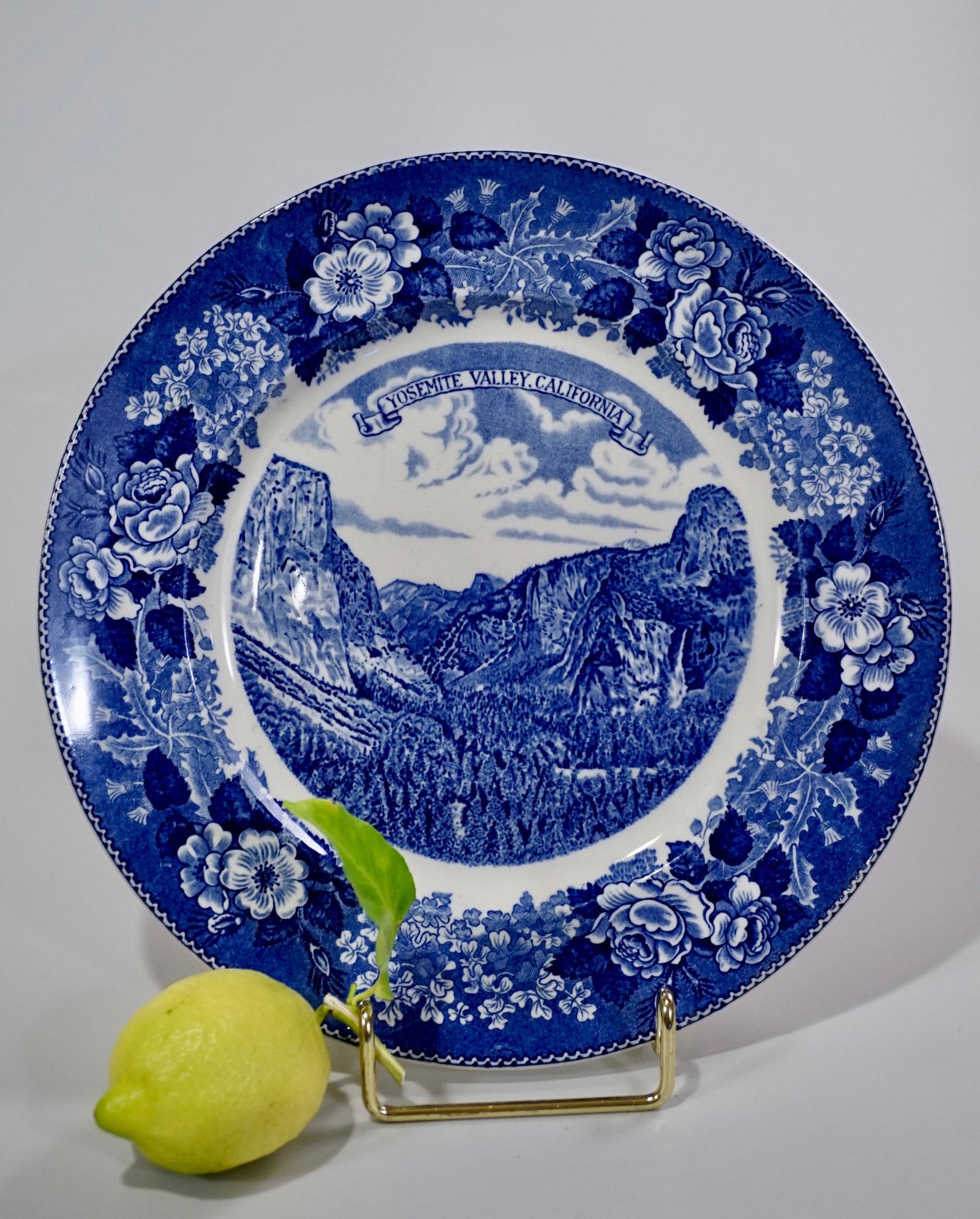 Yosemite Valley California English Adams Transferware (1 of 5)