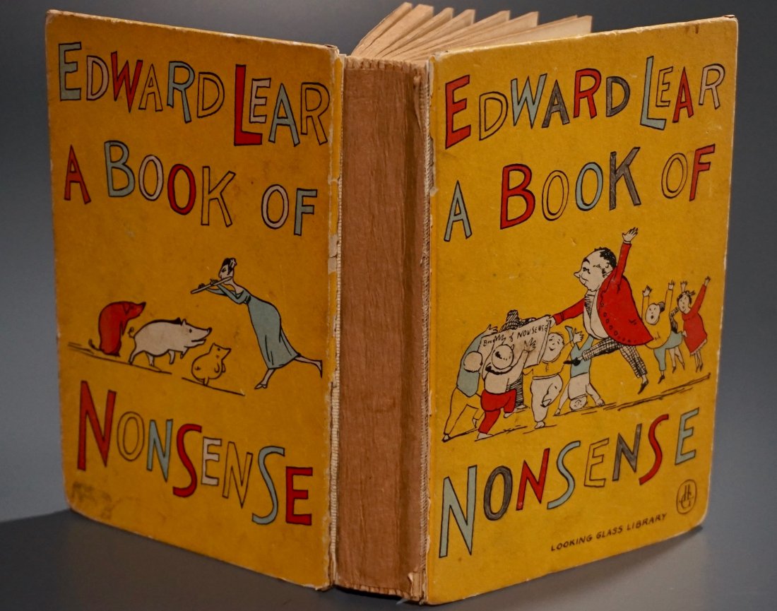 A Book of Nonsense by Edward Lear Looking Glass Library: A Book of Nonsense by Edward Lear Looking Glass Library Edition illustrated by Kelly Walt Approximately 5 x 7 1/2 inches.