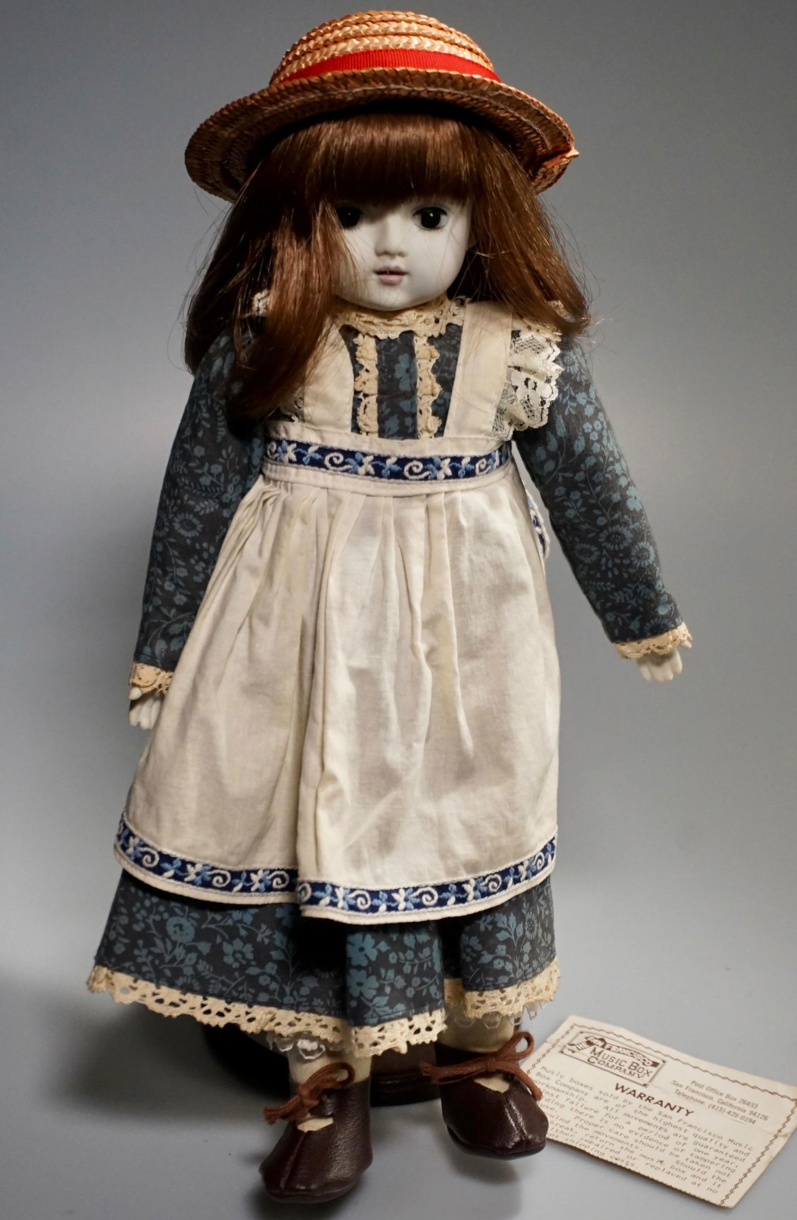 Key Wind Music Box Doll San Francisco Music Box Company (1 of 8)