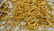 Gold Marriage Band Wedding Ring Decor Large Lot - 2