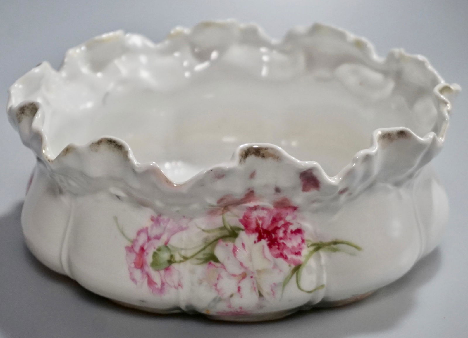 R.S. Prussia Porcelain Carnation Bowl (1 of 5)