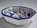 Abstract Fish Hand Painted Folk Colorful Ceramic Bowl - 2