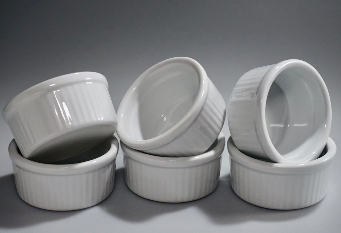 Oven Safe Pic China Ramekins Baking Restaurant Ware Lot (1 of 1)