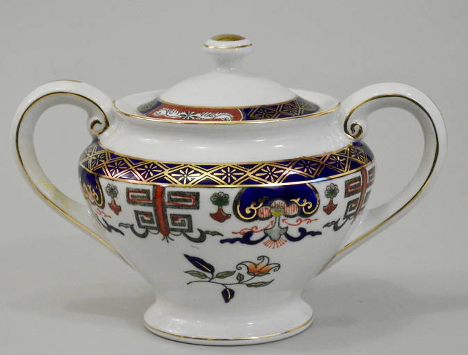Vintage Ironstone China Occupied Japan Imari Sugar Bowl Apr 18, 2020