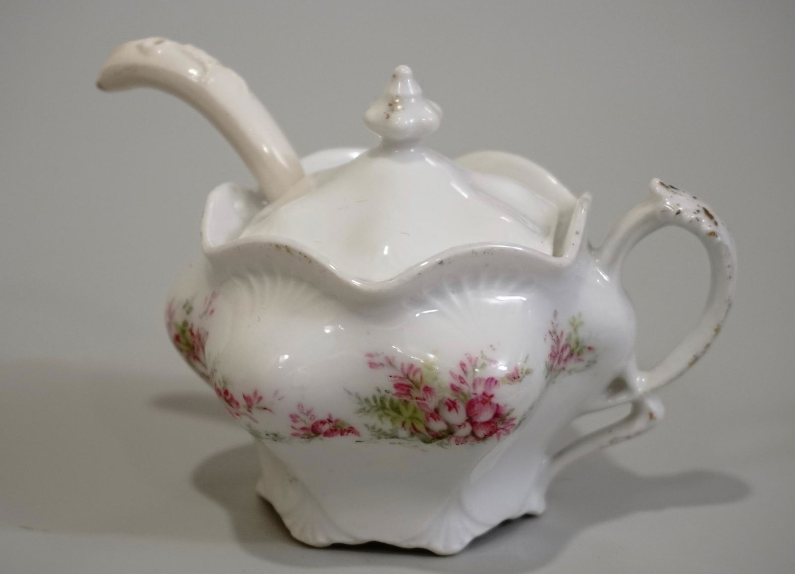 Antique Mustard Jar RC Prussia Porcelain (1 of 8)