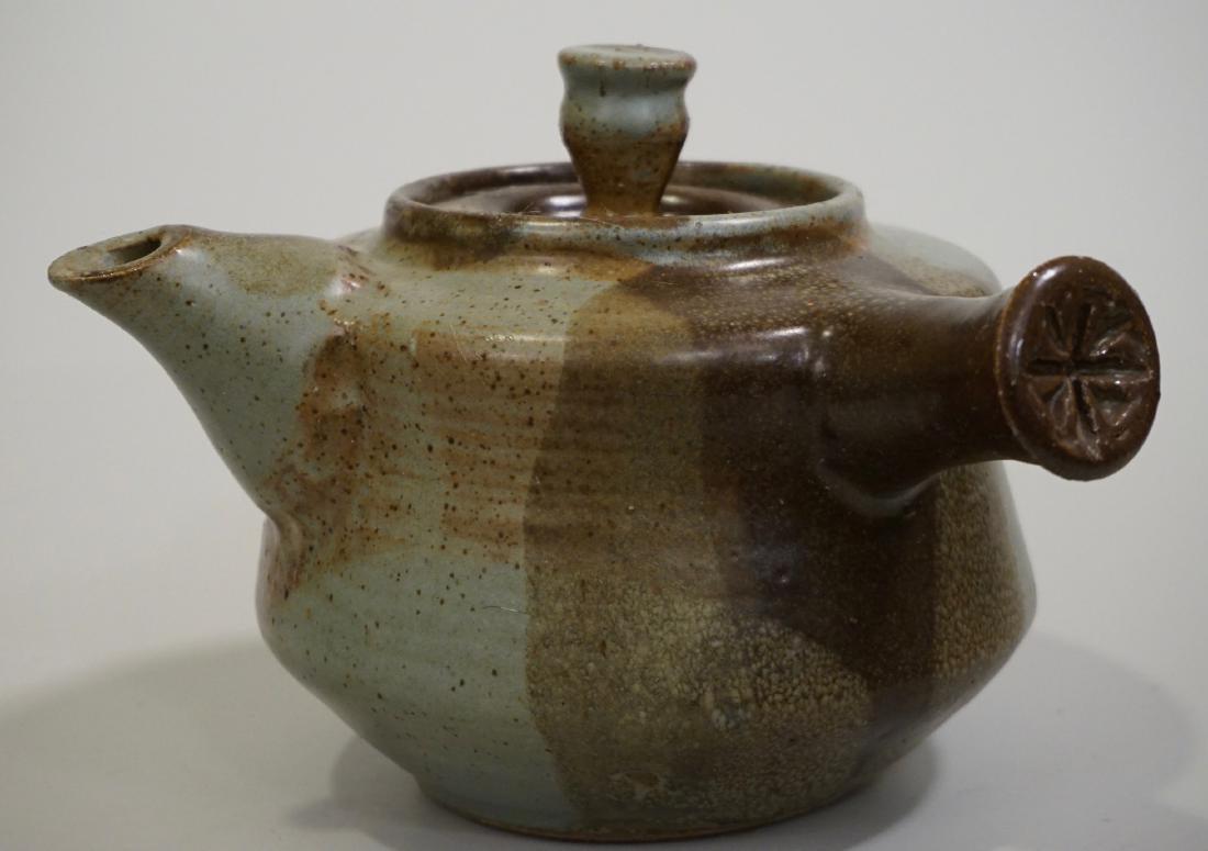 Vintage Studio Pottery Teapot Modern Ceramic Tea Pot (1 of 6)