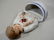 German Bisque Porcelain Holy Water Font Angel - 3