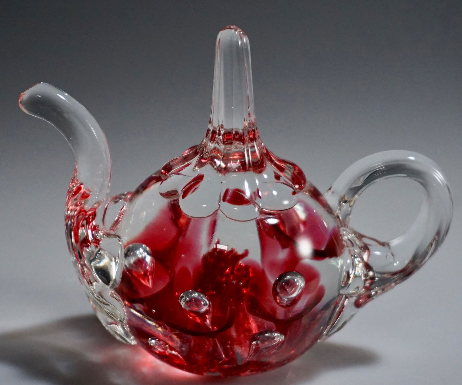 Boiling Teapot Art Glass Paperweight (1 of 5)